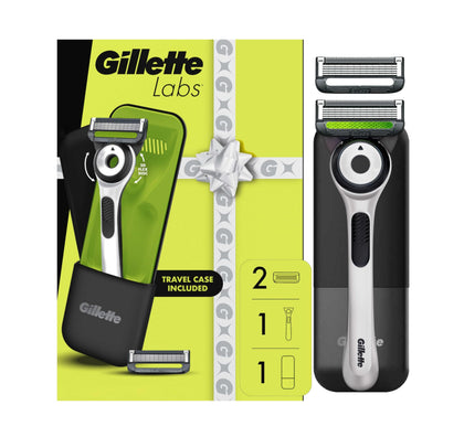 Gillette Labs Shaving Razor for Men White Edition front view