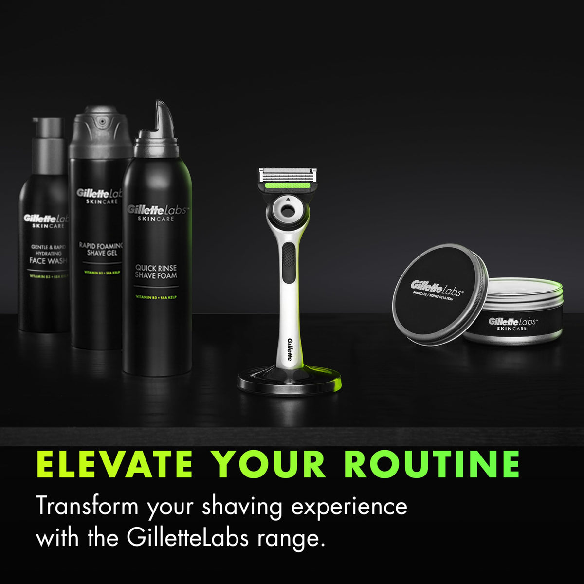 Gillette Labs Shaving Razor with blade refills