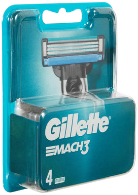 Gillette Mach-3 Cartridge close-up showing blades