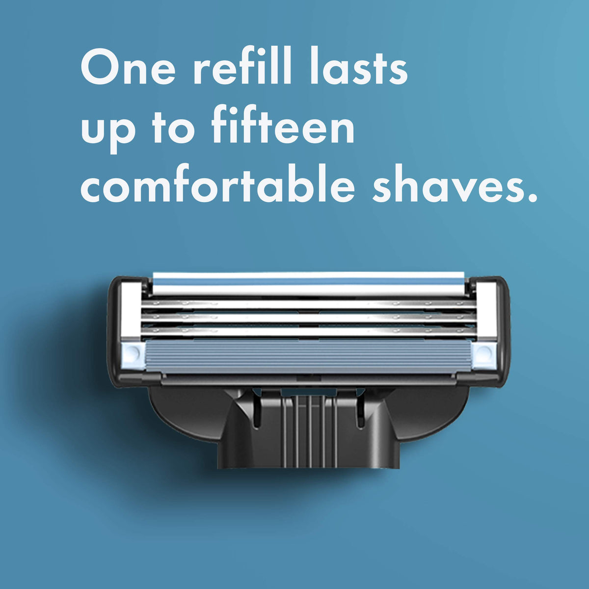Gillette Mach 3 Razor cartridge with protective cover