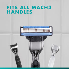 Gillette Mach3 Razor blade with strong blades comparison