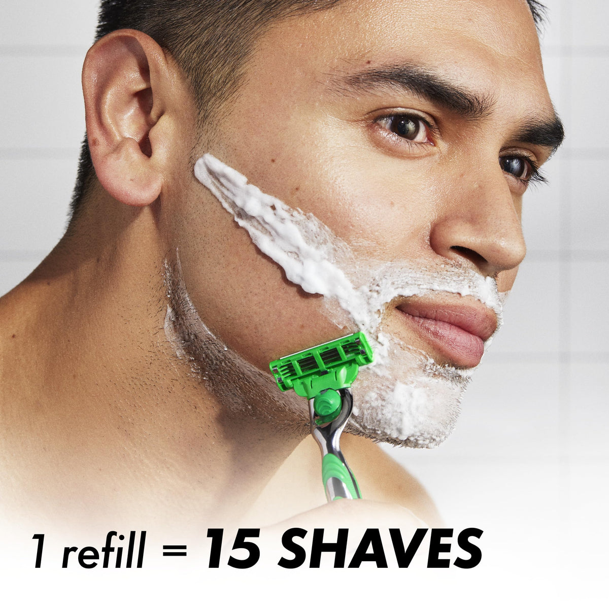 Gillette Mach3 Sensitive Razor handle and blade refills