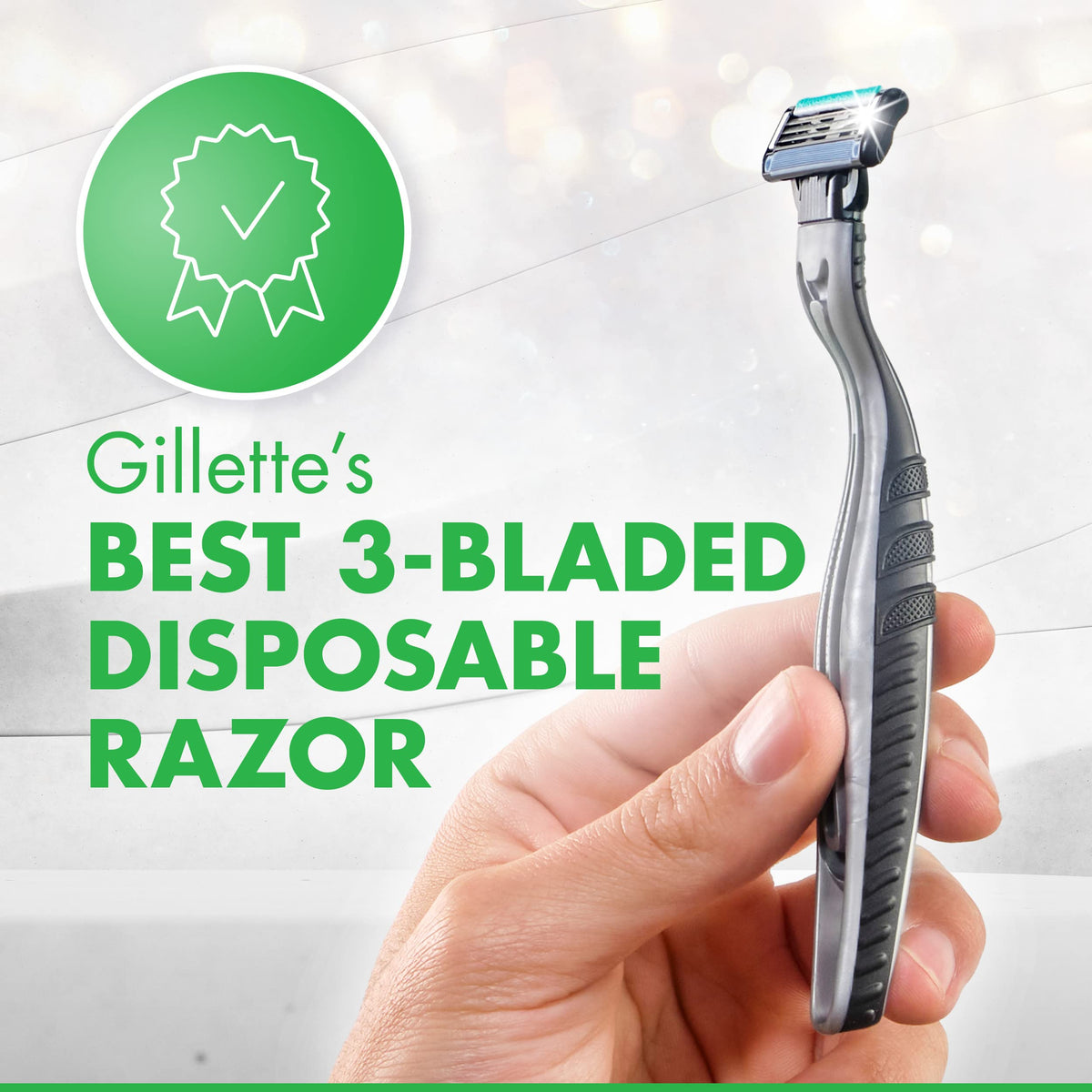 Gillette Mach3 Sensitive Razor with pivoting head