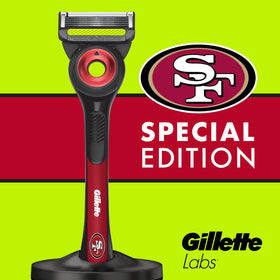 Gillette NFL 49ers Edition Razor with blade refill