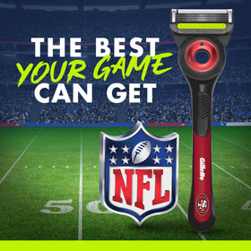 Gillette NFL 49ers Edition Razor with team logo