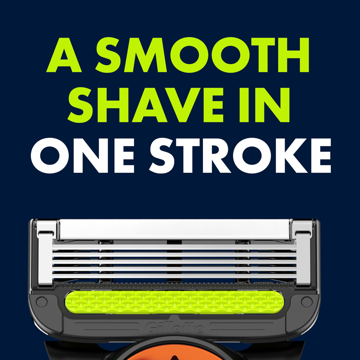 Gillette NFL Bears Edition razor side view