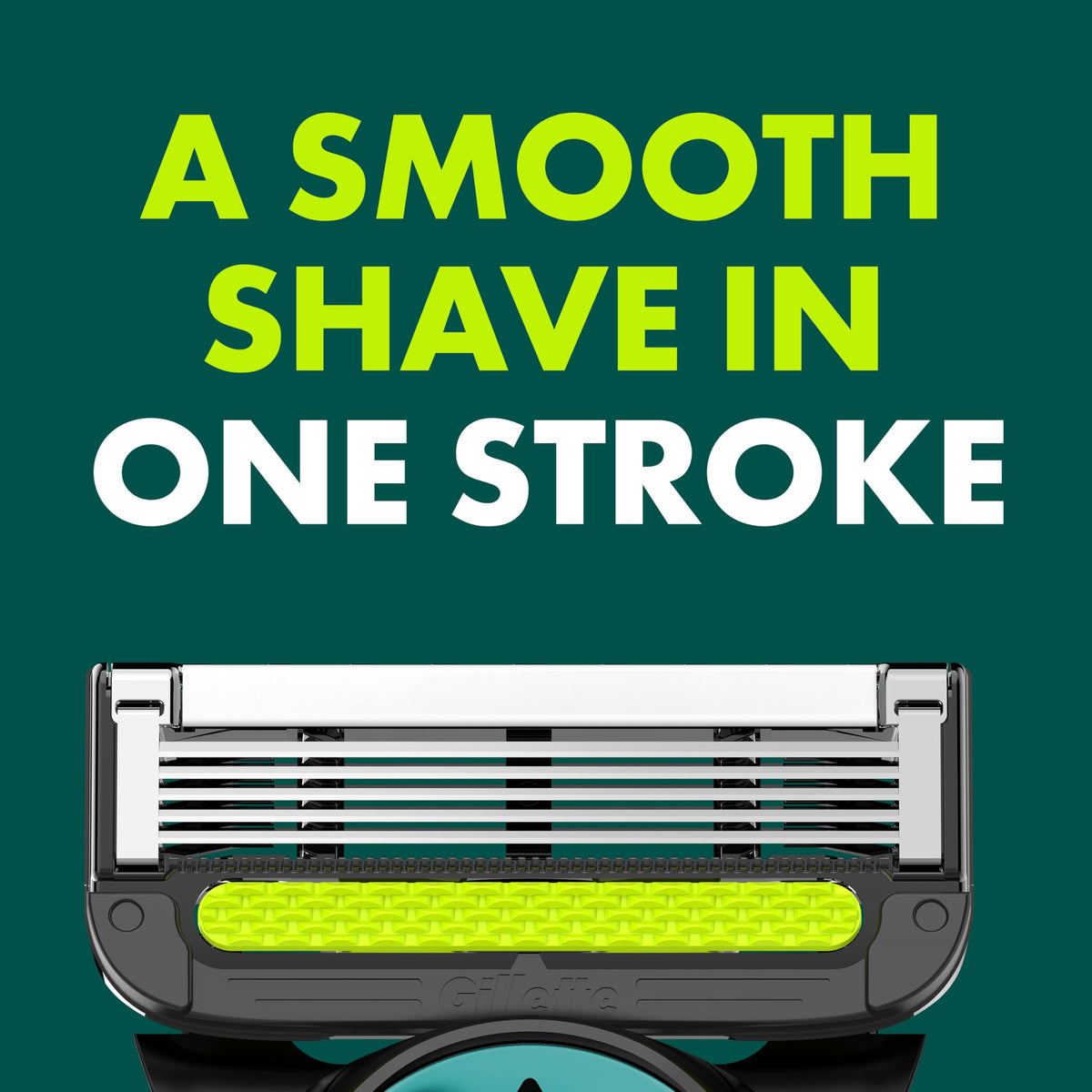 Gillette NFL Eagles Edition Shaving Razor on magnetic stand