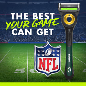 Gillette NFL Packers Edition razor precision trimmer detail