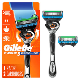 Gillette ProGlide Razor front view with FlexBall technology