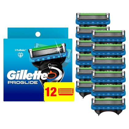 Gillette ProGlide Razor Refills 12 pack front view