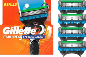 Gillette ProGlide Razor Refills 4 blades packaging front view