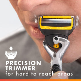 Gillette ProGlide Shield razor handle close-up