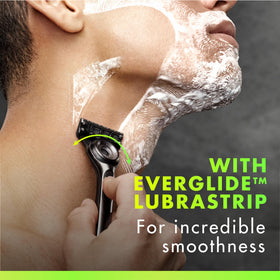 Gillette Razor Blade Shaving Refills packaging open showing blades
