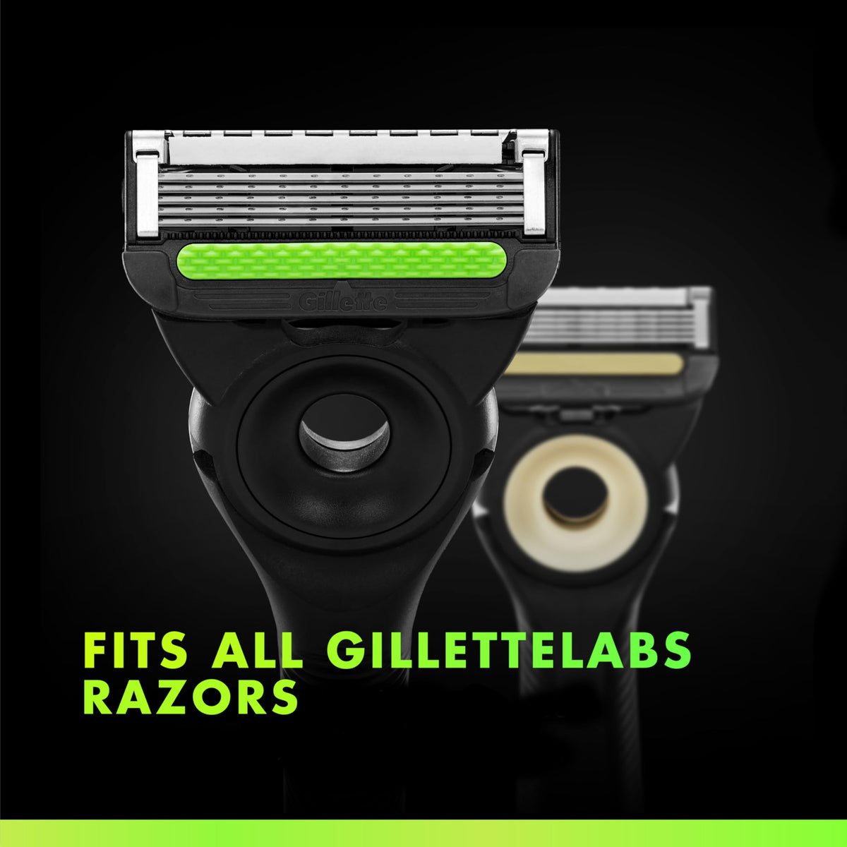 Gillette Razor Blade Shaving Refills side view