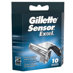 Gillette Sensor Excel Razor Blades side view showing individual blades