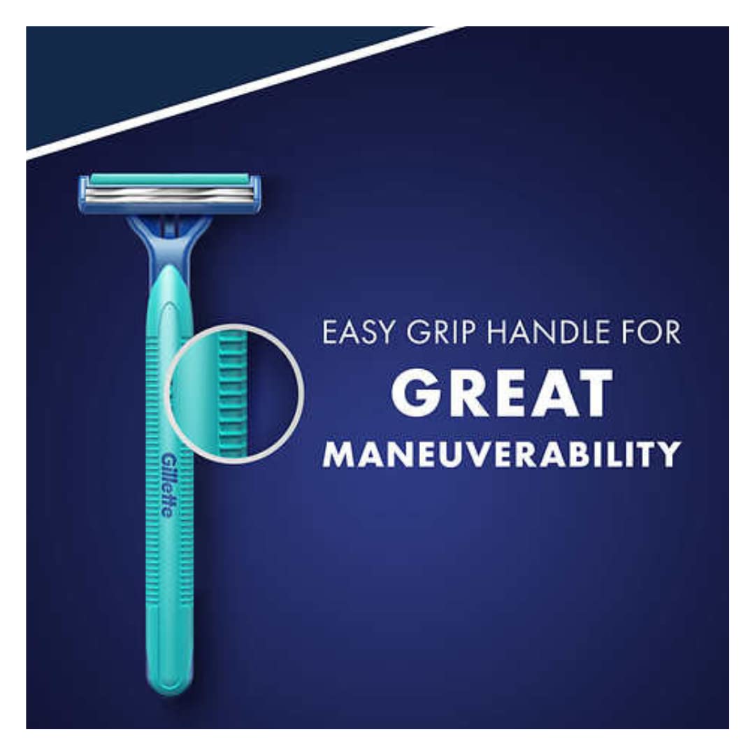 Gillette Sensor2 Plus Disposable Razor packaging details