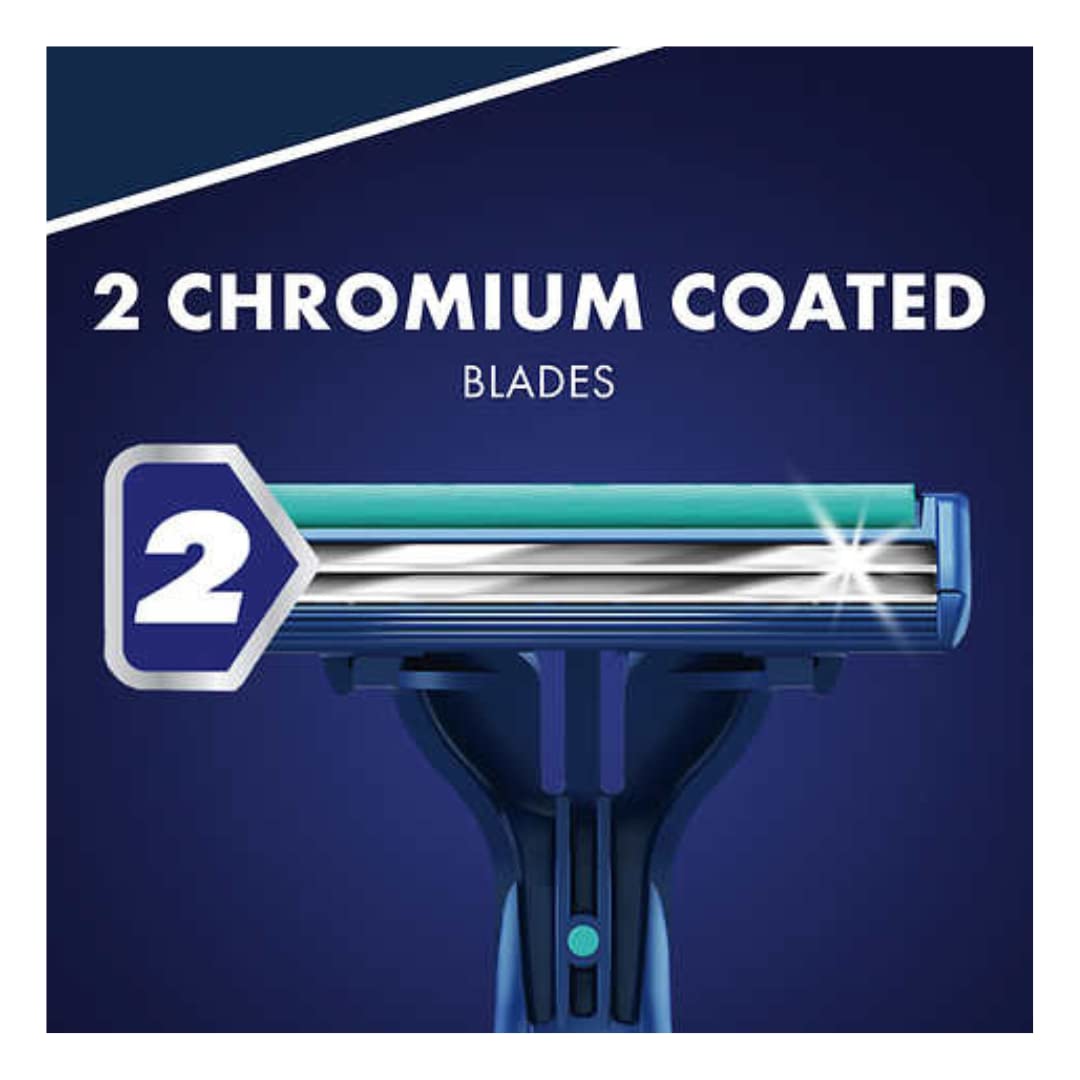 Gillette Sensor2 Plus Disposable Razor showing pivoting action