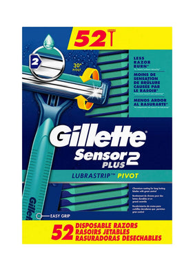 Gillette Sensor2 Plus Disposable Razor side view