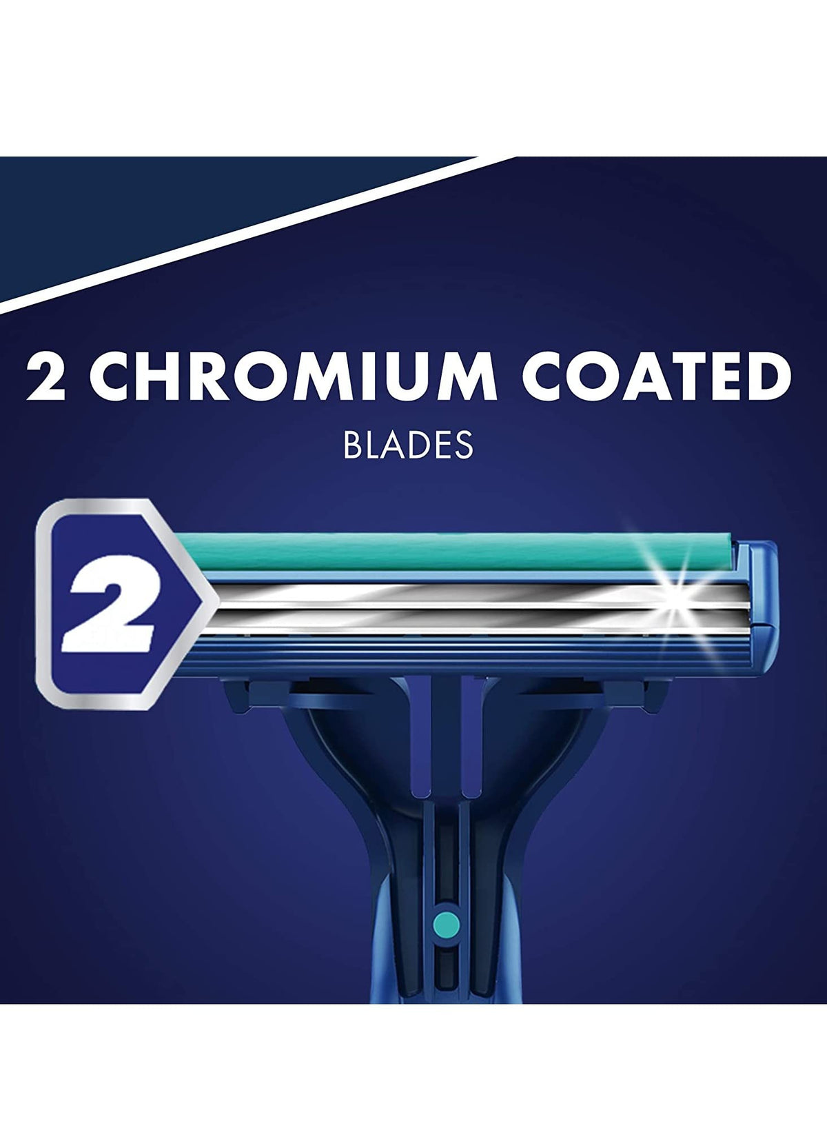 Gillette Sensor2 Plus Disposable Razor with blades exposed