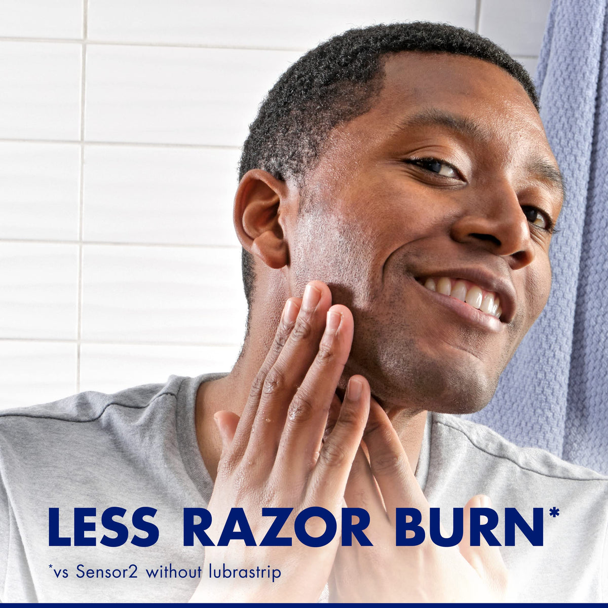Gillette Sensor2 Plus Pivot razor with soft ultragrip handle