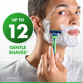 Gillette Sensor3 Sensitive Disposable Razor packaging