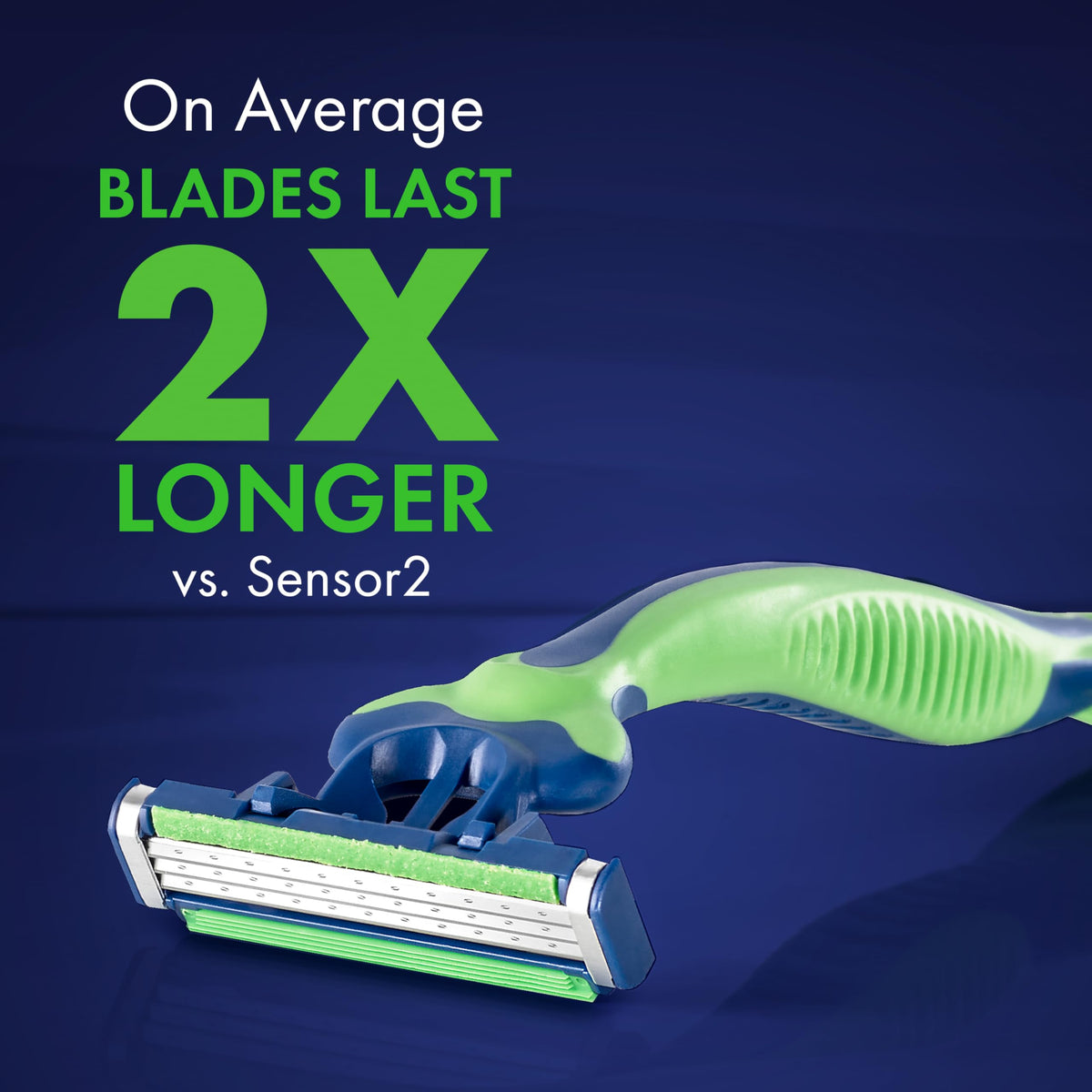 Gillette Sensor3 Sensitive Disposable Razors pack showing 16 razors