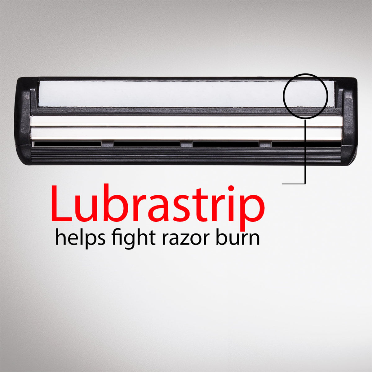 Gillette TRAC II Plus Razor Blade with LUBRASTRIP feature
