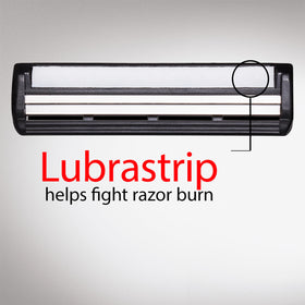 Gillette TRAC II Plus Razor Blade with LUBRASTRIP feature