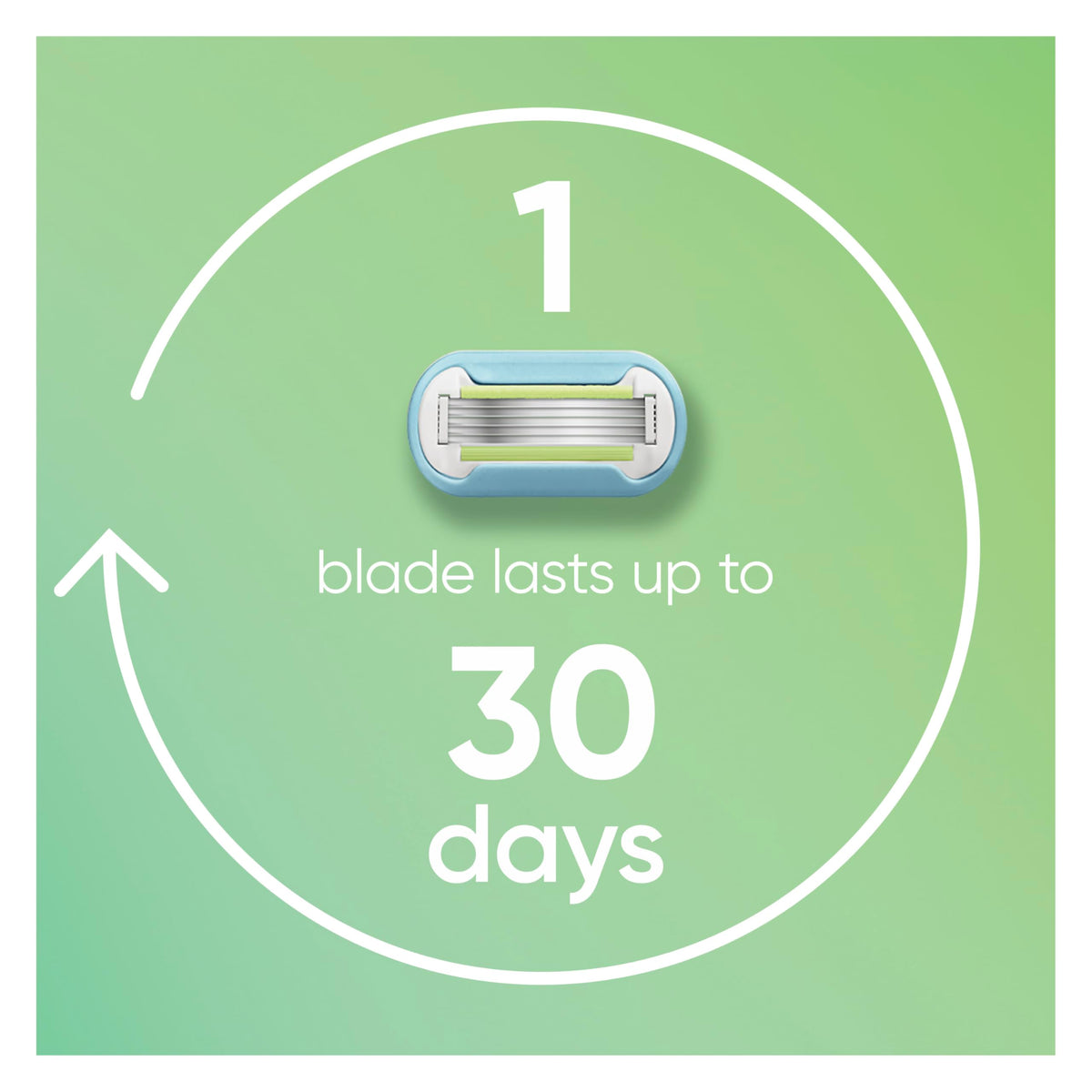 Gillette Venus 3 Blade Razor Refills displayed on a bathroom counter