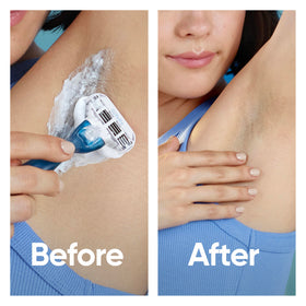 Gillette Venus 3 Blade Razor Refills with a Venus razor handle