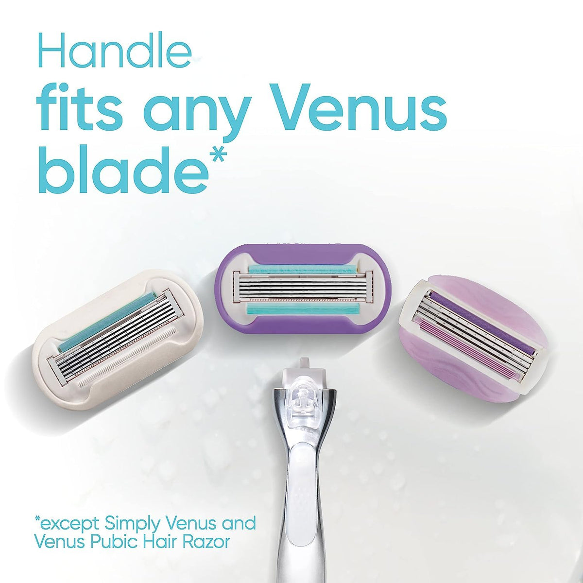 Gillette Venus Deluxe razor with blade refill pack