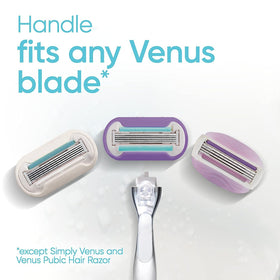 Gillette Venus Deluxe razor with blade refill pack
