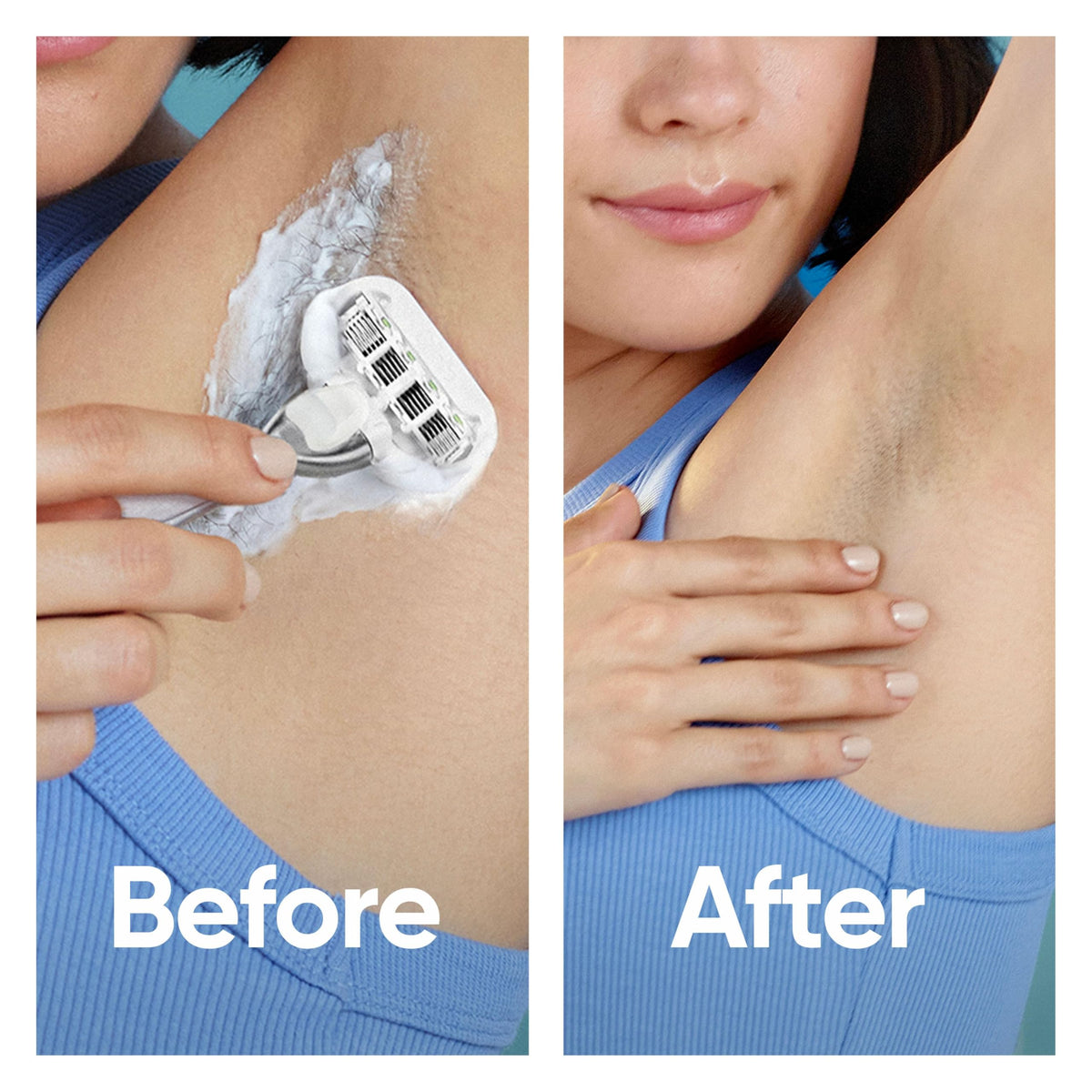 Gillette Venus Extra Smooth Razor blade cartridges side view