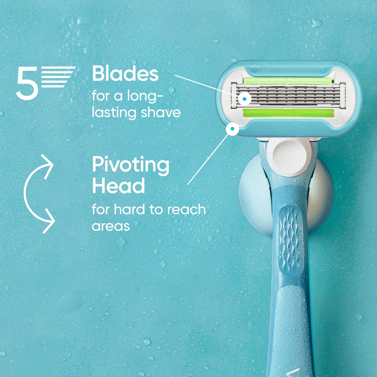 Gillette Venus Extra Smooth razor blade refill packaging
