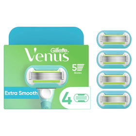 Gillette Venus Extra Smooth Women's Razor Blade Refills front view
