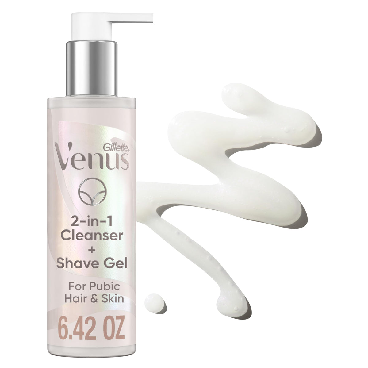 Gillette Venus Intimate Grooming 2in1 Cleanser and Shave Gel front view