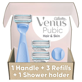 Gillette Venus Intimate Grooming Razor with handle and refills