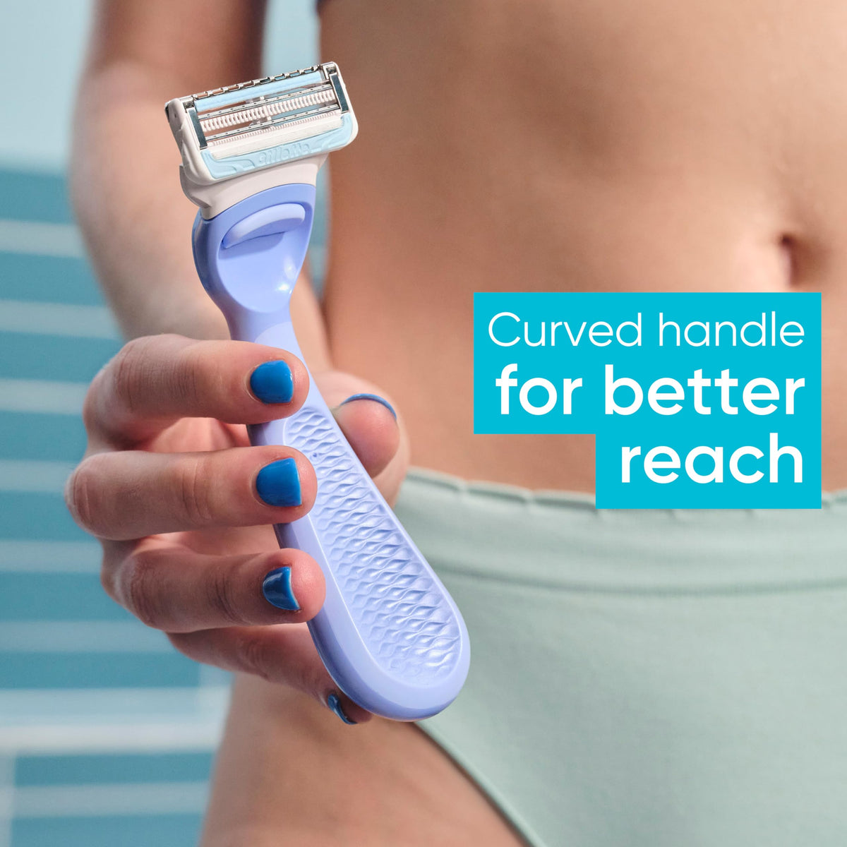 Gillette Venus Intimate Grooming Razors side view