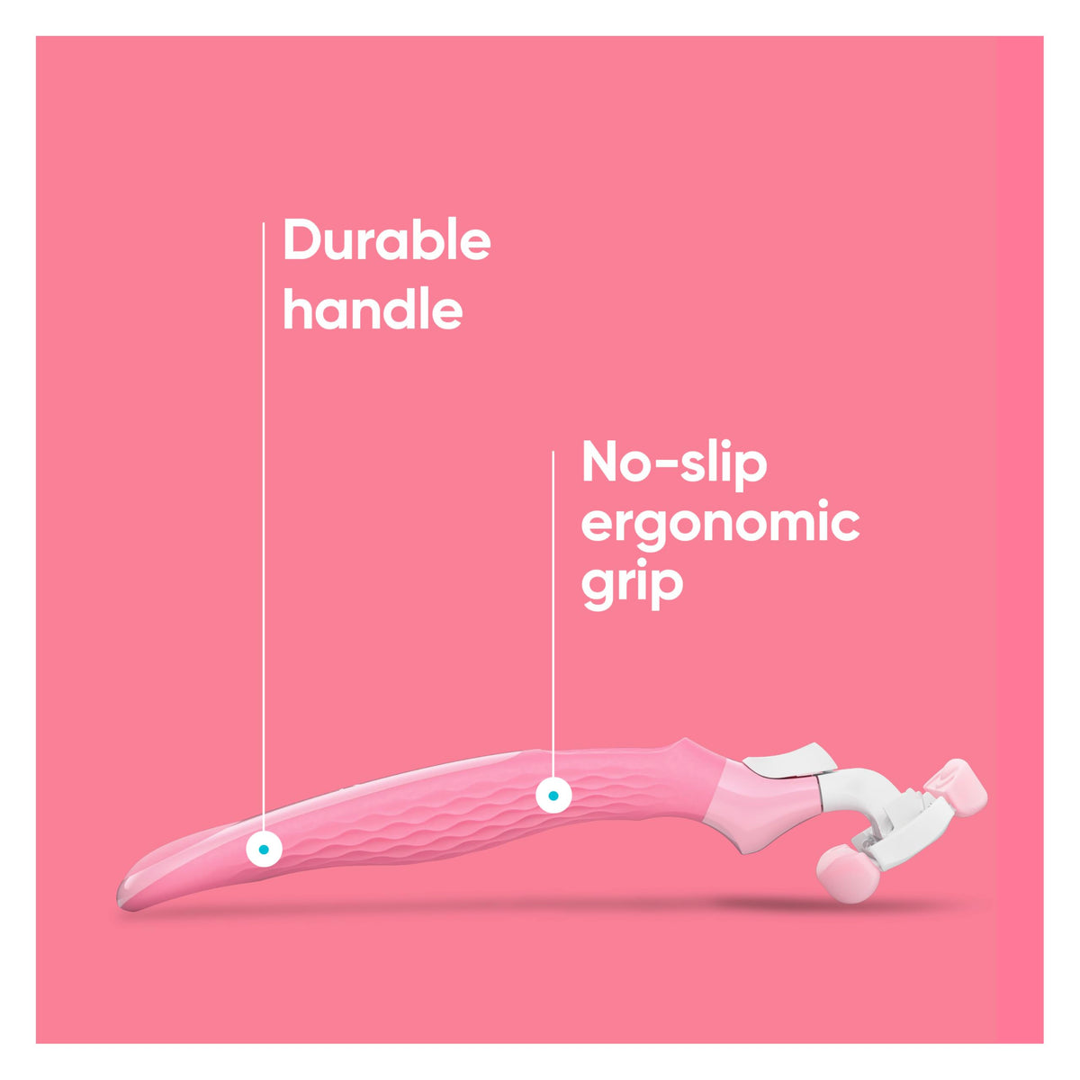 Gillette Venus razor blade refill showing three curve-hugging blades
