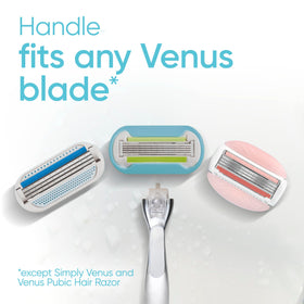 Gillette Venus razor handle front view