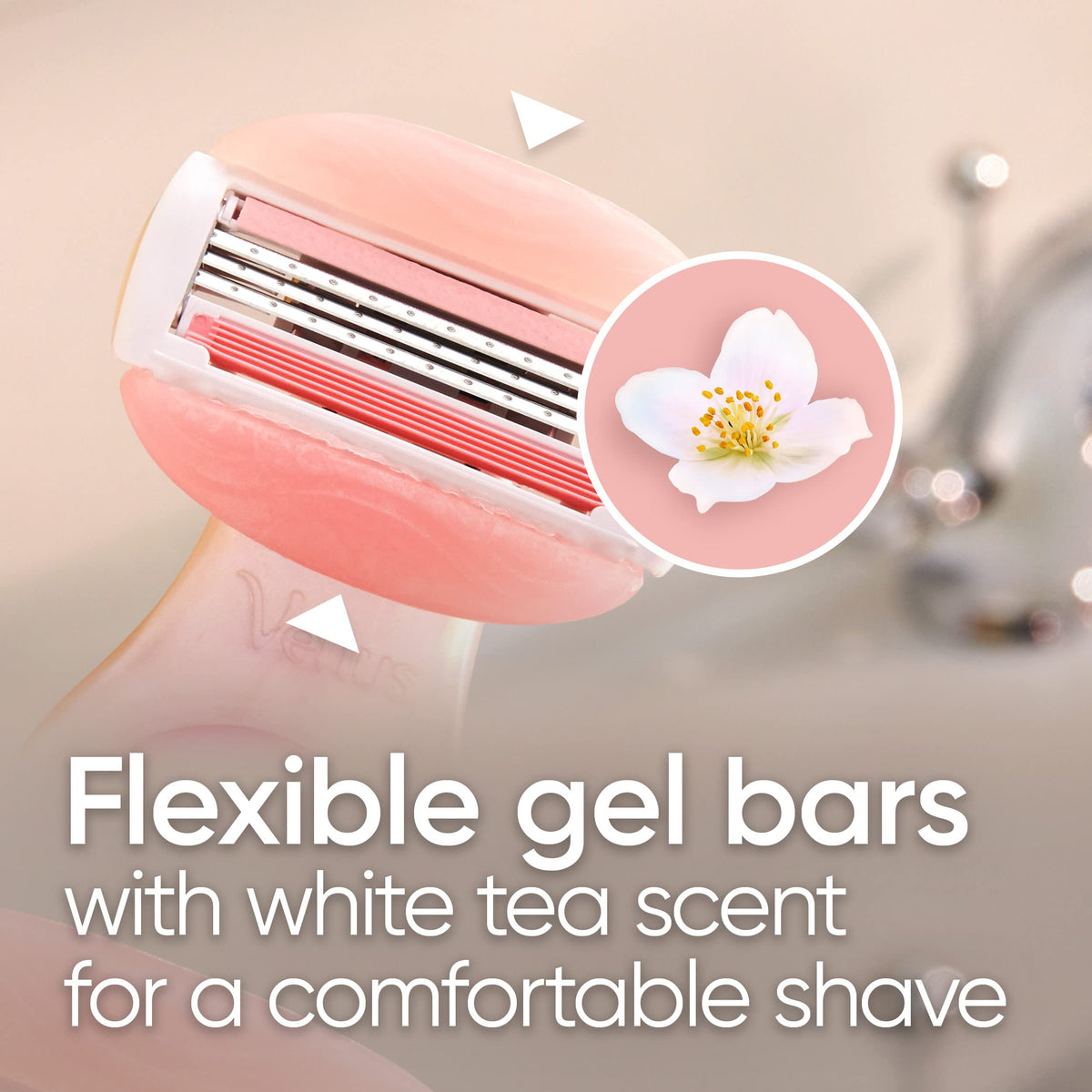 Gillette Venus razor moisture bars for skin protection