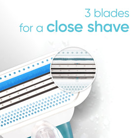 Gillette Venus Smooth razor soft-grip gel handle