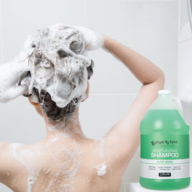 Ginger Lily Farms Aloe Vera Moisturizing Shampoo packaging details
