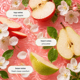 Ginger Lily Farms Apple Pear Body Wash 128oz with fruit extracts