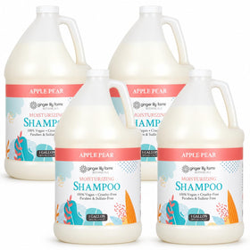 Ginger Lily Farms Apple Pear Shampoo 128oz pack front view