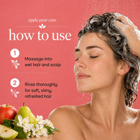 Ginger Lily Farms Apple Pear Shampoo 128oz with pouring cap