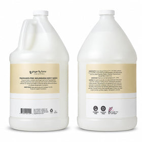 Ginger Lily Farms Body Wash 128oz back view