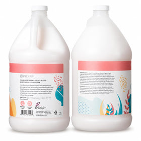Ginger Lily Farms Champagne Mimosa Conditioner label close-up
