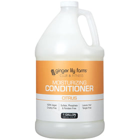 Ginger Lily Farms Club & Fitness Conditioner 128oz Citrus front view