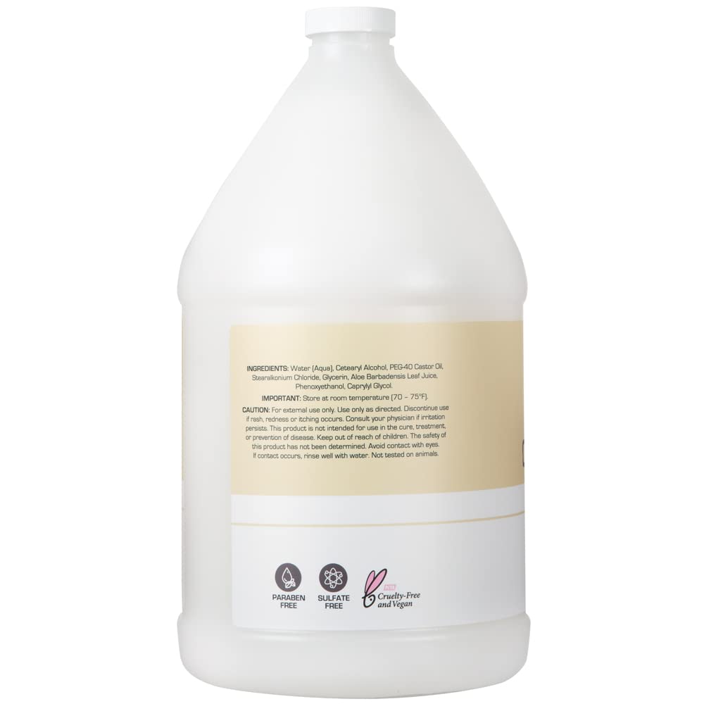 Ginger Lily Farms Club & Fitness Conditioner 128oz side view